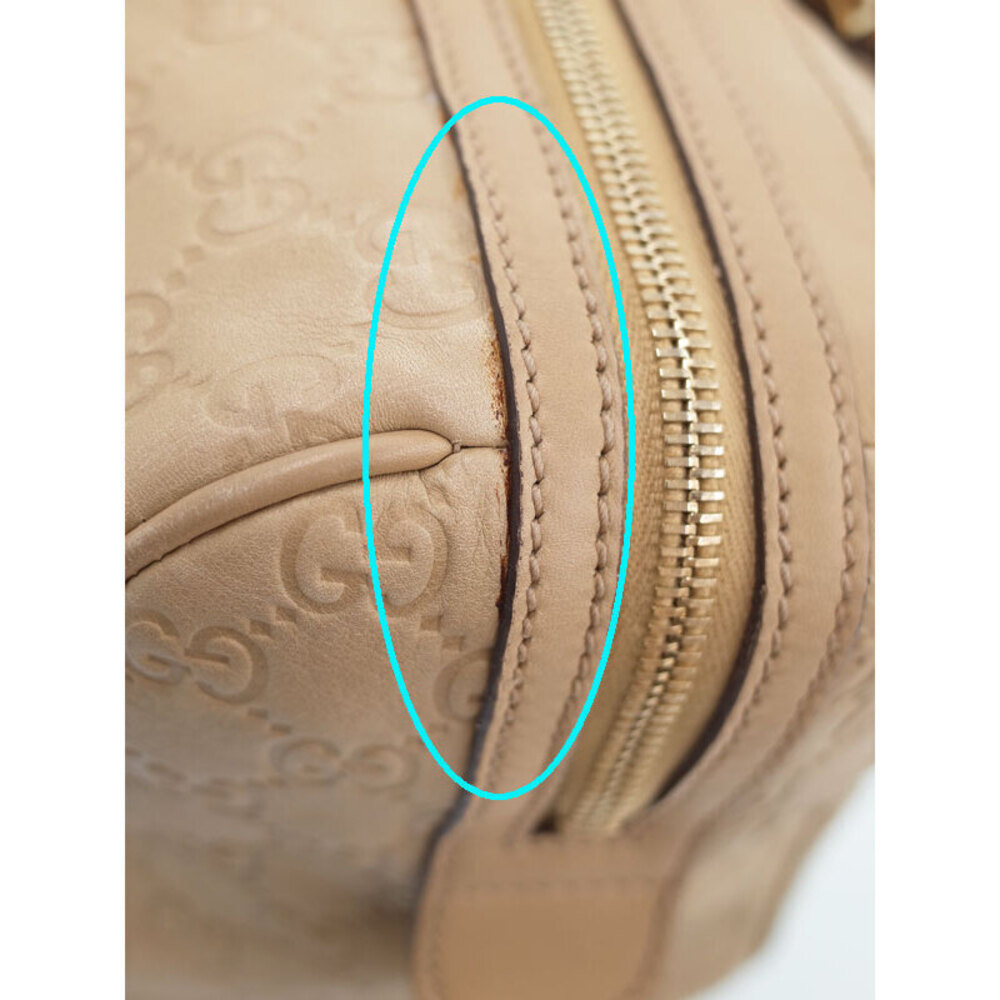 Gucci Britt Leather Bag ssima Brown Boston - Picture 6 of 9